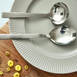 Keukengerei Winkel -Keukengerei Winkel aida groovy saladelepel roestvrij staal 2