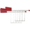 Alessi Plisse Rooster, Rood -Keukengerei Winkel alessi plisse 2 tongs toaster b 4