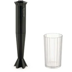 Alessi Plissé Handmixer, Zwart