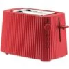 Alessi Plissé Toaster, Rood -Keukengerei Winkel alessi plisse toaster b 4
