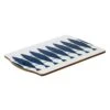Sill Cutting Board, White / Blue