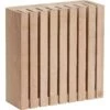 Andersen Messenblok Eiken -Keukengerei Winkel andersen knife block h24 x 85 x 22 cm oak 0
