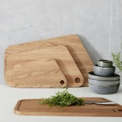 Andersen U3 Chopping Board 46x24 Cm, Oak -Keukengerei Winkel andersen u3 chopping board oak 10