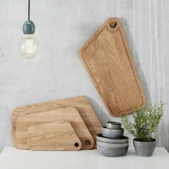 Andersen U3 Chopping Board 46x24 Cm, Oak -Keukengerei Winkel andersen u3 chopping board oak 11