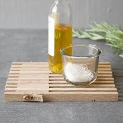 Table Frame Trivet, Oiled Oak -Keukengerei Winkel by wirth table frame trivet oiled oak 3