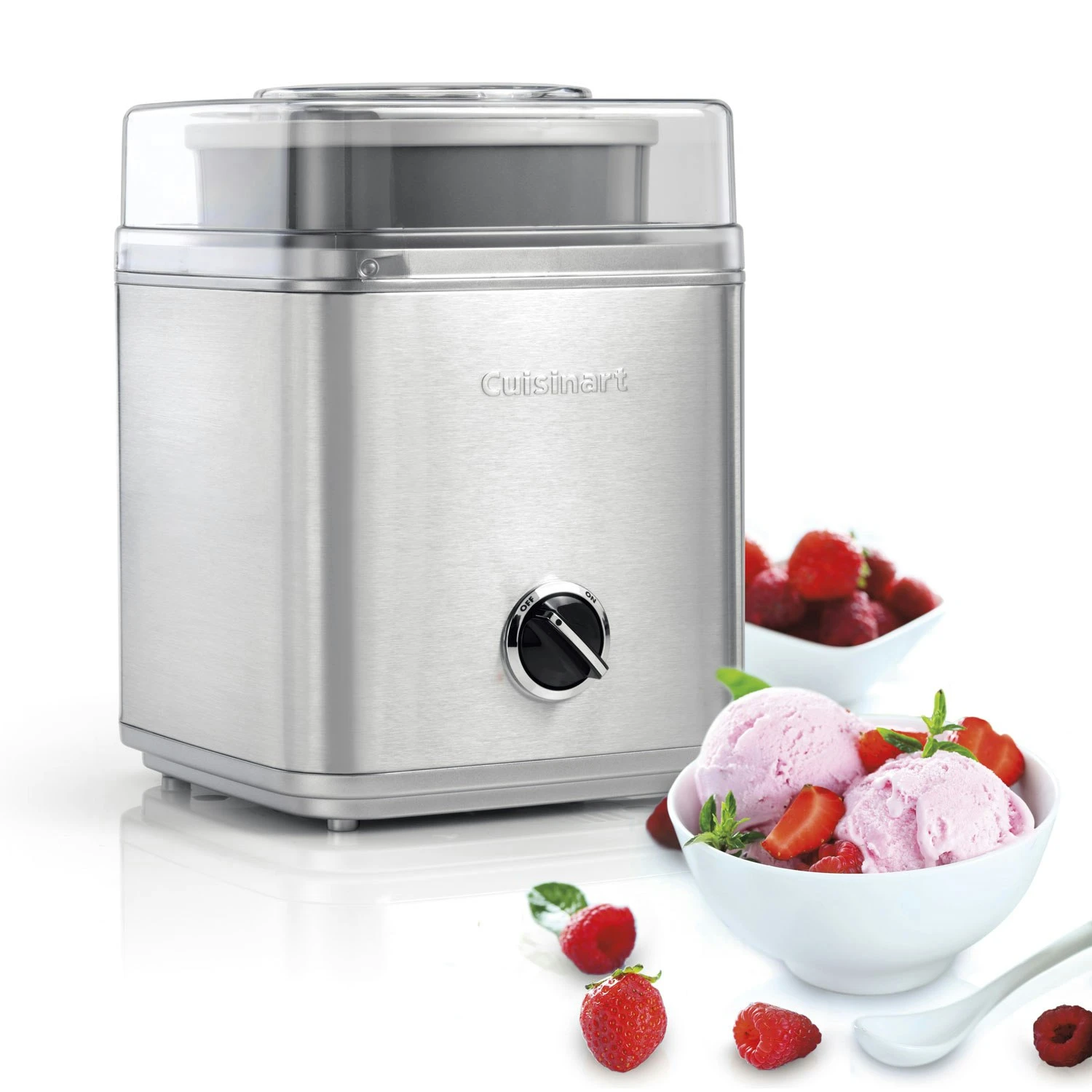 Cuisinart Deluxe Ice Cream Machine 2 L, Steel Grey 6 Cuisinart Deluxe Ice Cream Machine 2 L, Steel Grey - Afbeelding 4