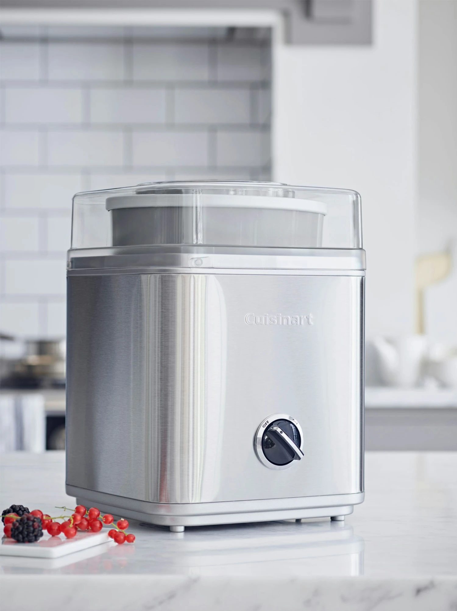 Cuisinart Deluxe Ice Cream Machine 2 L, Steel Grey 8 Cuisinart Deluxe Ice Cream Machine 2 L, Steel Grey - Afbeelding 6