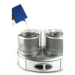 Cuisinart Duo Ice Cream Machine 2x1 L, Steel Grey 12 Cuisinart Duo Ice Cream Machine 2x1 L, Steel Grey -Keukengerei Winkel cuisinart duo ice cream machine 2x1 l steel grey 12