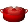 Denby Pomegranate Gietijzeren Pot Ovaal Ø28 Cm, Rood -Keukengerei Winkel denby cast iron 28cm oval casserole 11