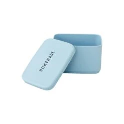 Design Letters Snack Box, Light Blue