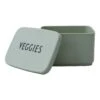 Design Letters Snack Box, Green -Keukengerei Winkel design letters snack box 9