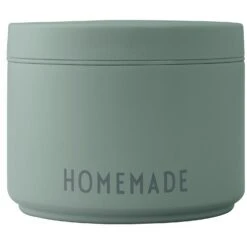 Design Letters Thermo Lunchbox Small, Dusty Green