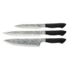 Dorre Akira Set Of 3 Knives, Black -Keukengerei Winkel dorre akira set of 3 knives black 0
