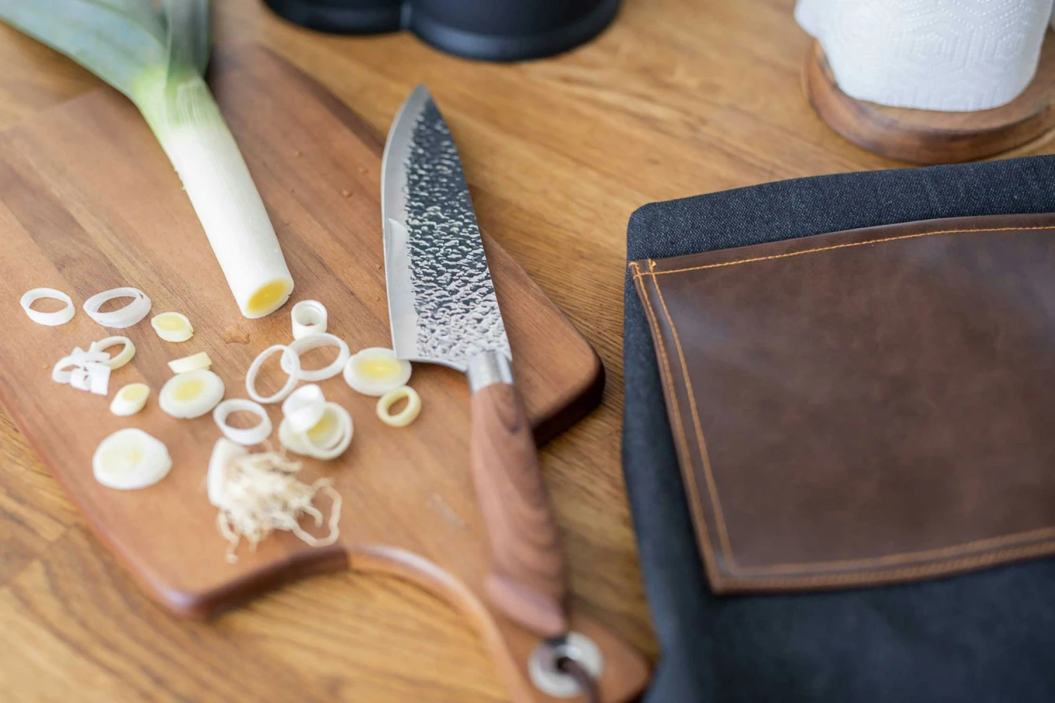 Dorre Akira Set Of 3 Knives, Brown 4 Dorre Akira Set Of 3 Knives, Brown - Afbeelding 2