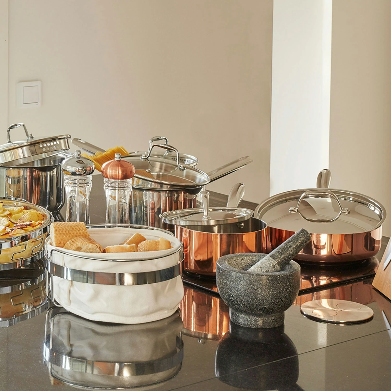 Dorre Birkedal Mortel, Granit 4 Dorre Birkedal Mortel, Granit - Afbeelding 2