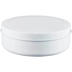 Dorre Brea Bread Box White Diameter 30 Cm Height 10.5 Cm
