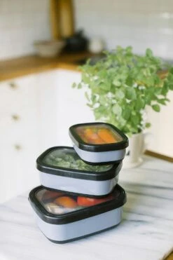 Dorre Fafa Storage Box For Food 3pcs Black -Keukengerei Winkel dorre fafa storage box for food 3pcs black 8