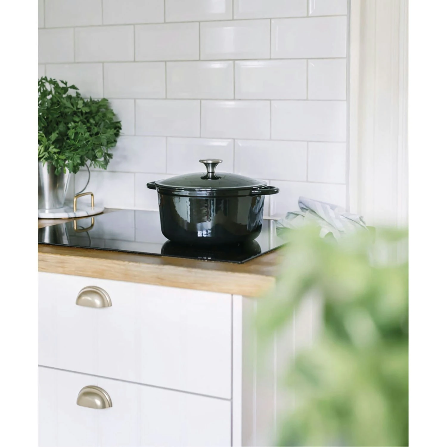 Dorre Gretl Cast Iron Pot 4 L, Black 4 Dorre Gretl Cast Iron Pot 4 L, Black - Afbeelding 2