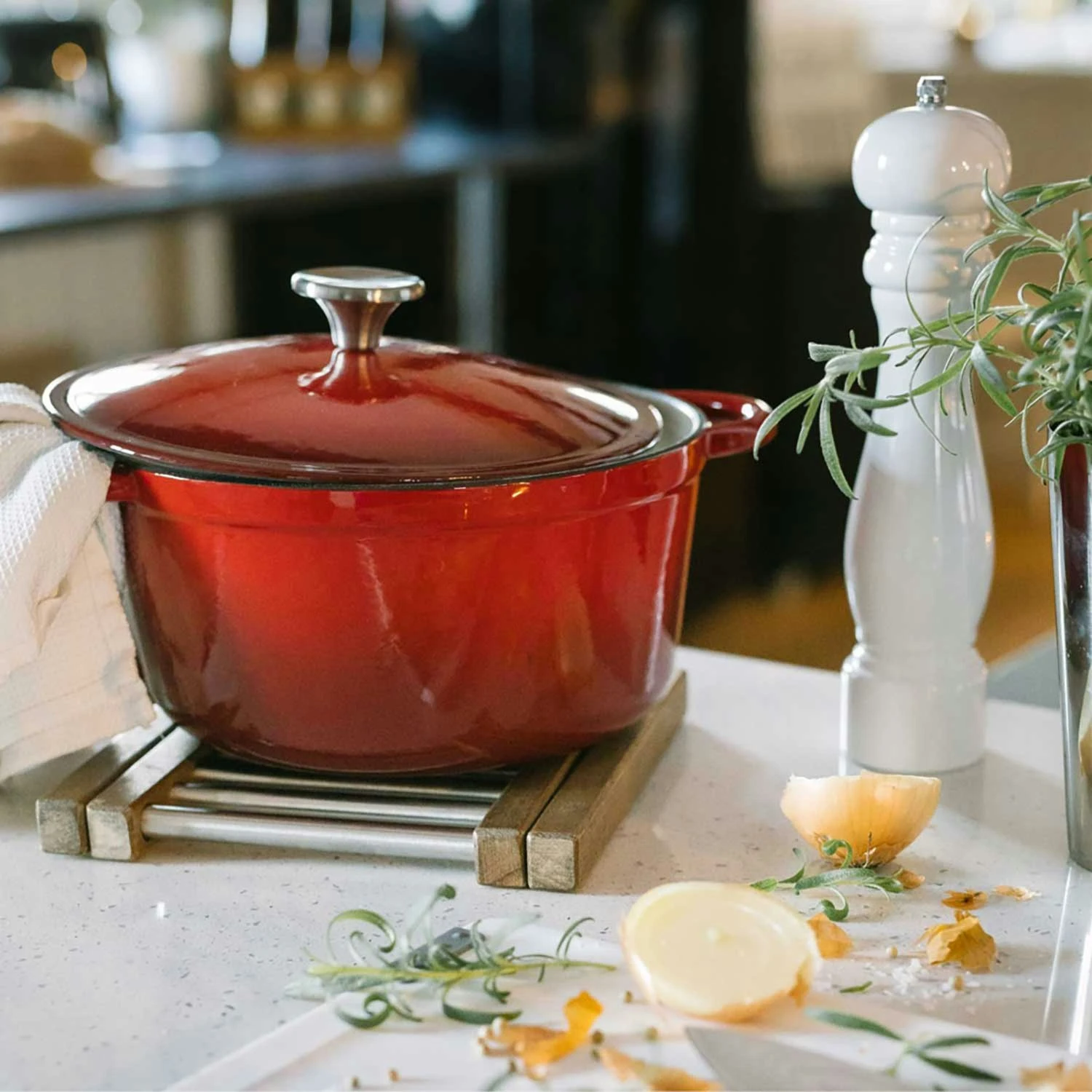 Dorre Karou Pepper/Salt Mill 26,5 Cm, White 4 Dorre Karou Pepper/Salt Mill 26,5 Cm, White - Afbeelding 2