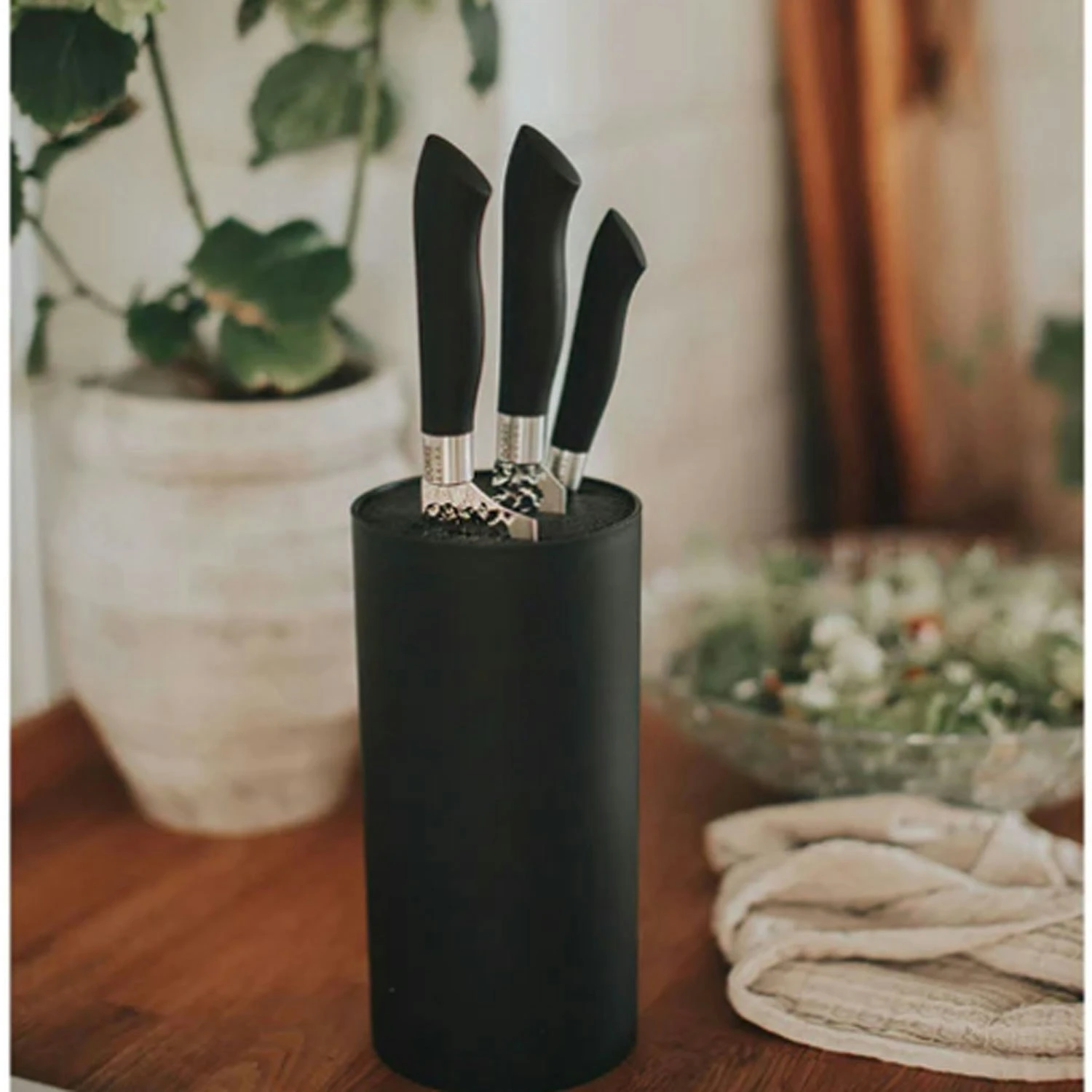 Dorre Universal Knivblock, Svart 4 Dorre Universal Knivblock, Svart - Afbeelding 2