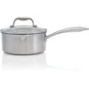 EGO Saucepan With Glass Lid 1,5 L, Stainless Steel -Keukengerei Winkel ego kastrull med glaslock stainless steel 1