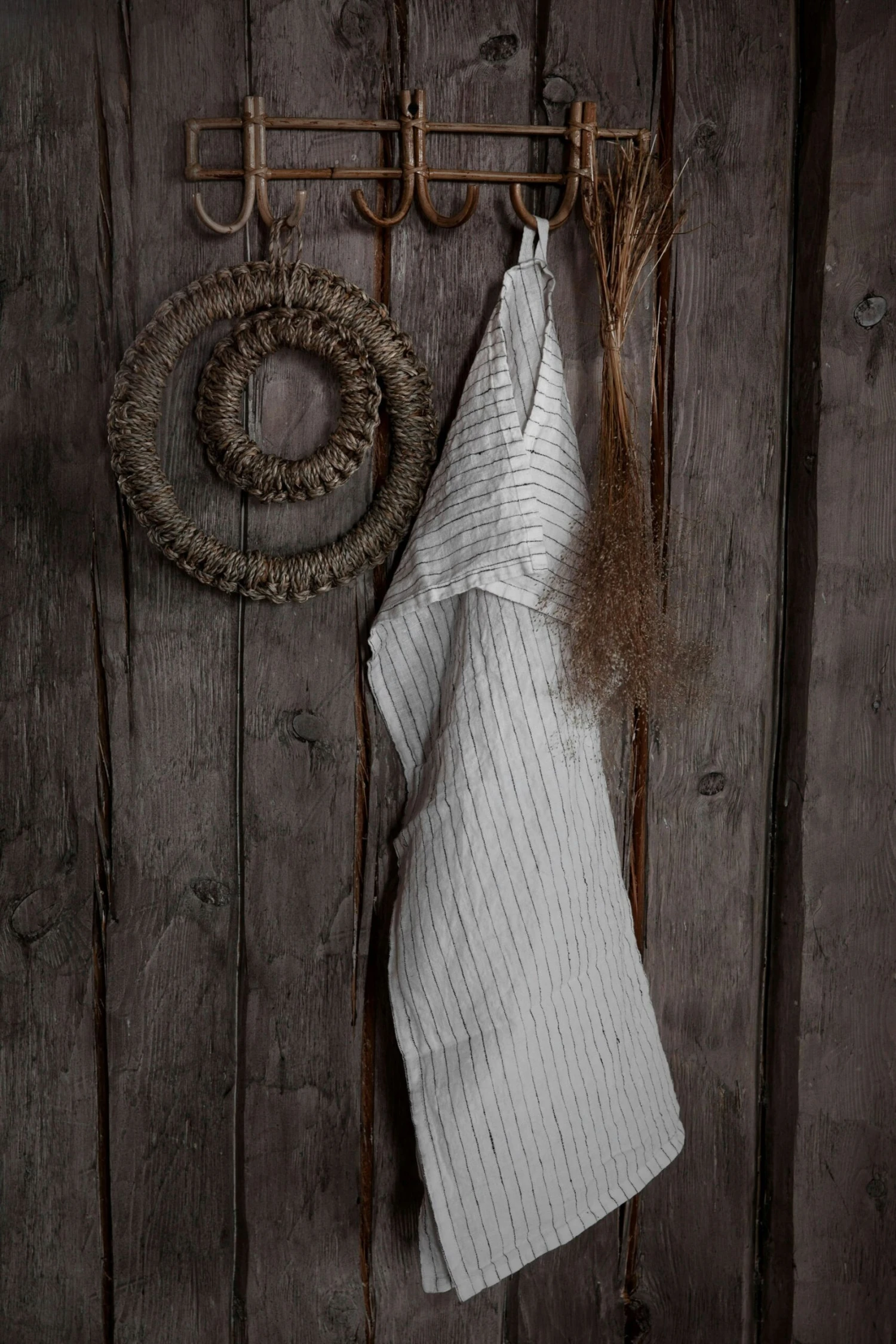 Ernst Trivet Ø24 Cm, Rattan/Seaweed 5 Ernst Trivet Ø24 Cm, Rattan/Seaweed - Afbeelding 3