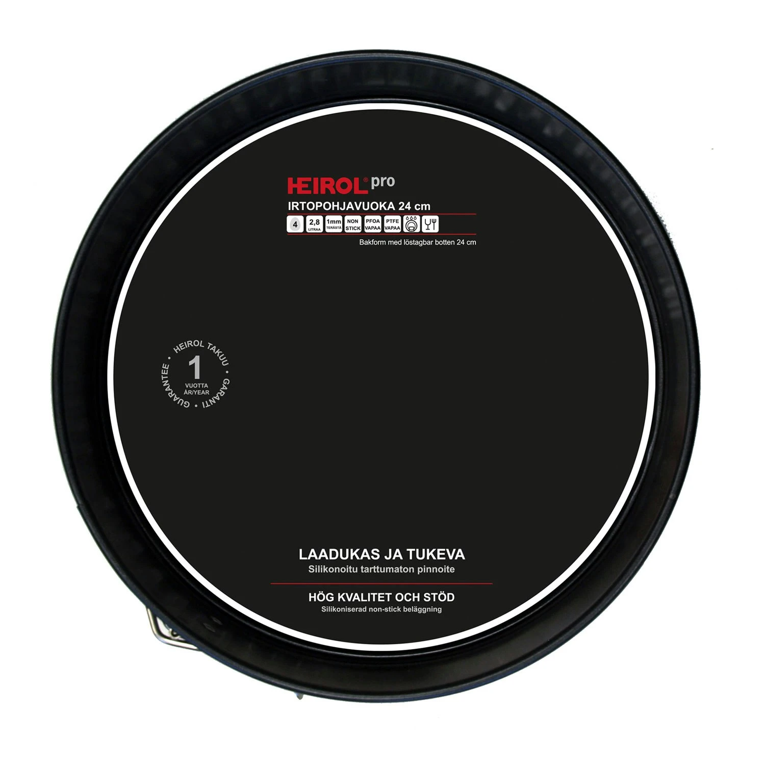 Heirol Pro Springvorm 24 Cm 3 Heirol Pro Springvorm 24 Cm