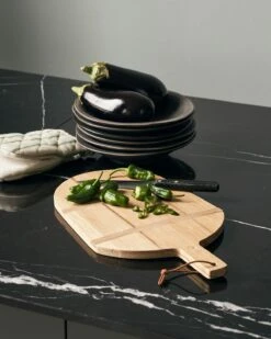 House Doctor Carve Cutting Board 44x25 Cm, Nature -Keukengerei Winkel house doctor carve cutting board 44x25 cm nature 3