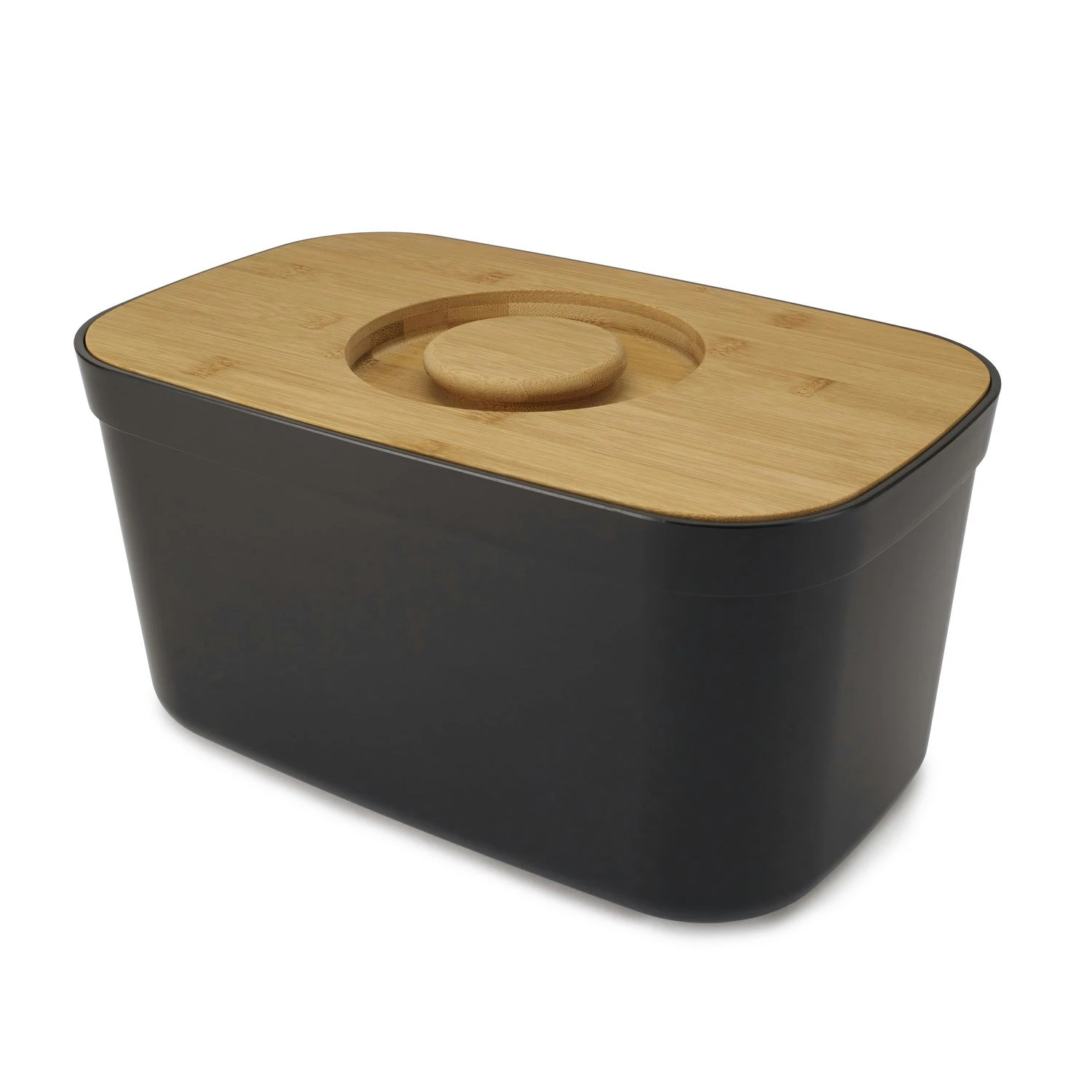 Joseph Joseph Bread Box With Cutting Board, Black 3 Joseph Joseph Bread Box With Cutting Board, Black