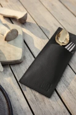 Juna Raw Cutlery Pocket 2pcs, Brown -Keukengerei Winkel juna raw cutlery pocket 2 pcs 7