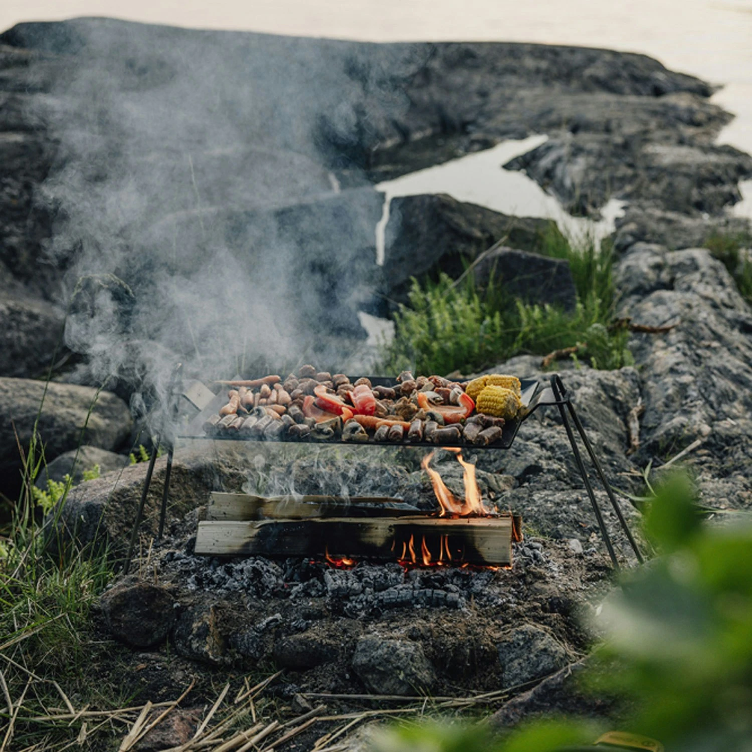 Kockums Jernverk Grill Koolstofstaal, 63x27 Cm 4 Kockums Jernverk Grill Koolstofstaal, 63x27 Cm - Afbeelding 2