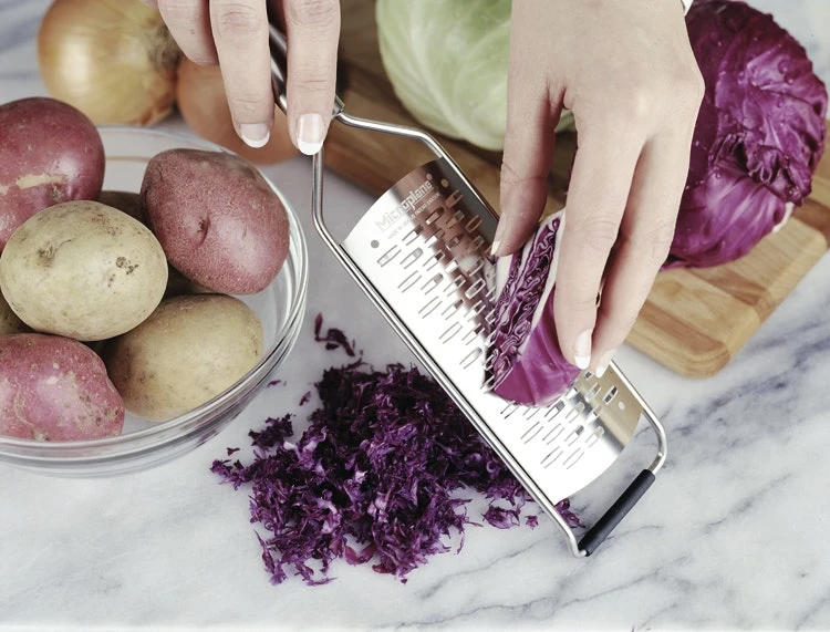 Microplane Professional Grater, Medium Ribbon Dual Grating 4 Microplane Professional Grater, Medium Ribbon Dual Grating - Afbeelding 2