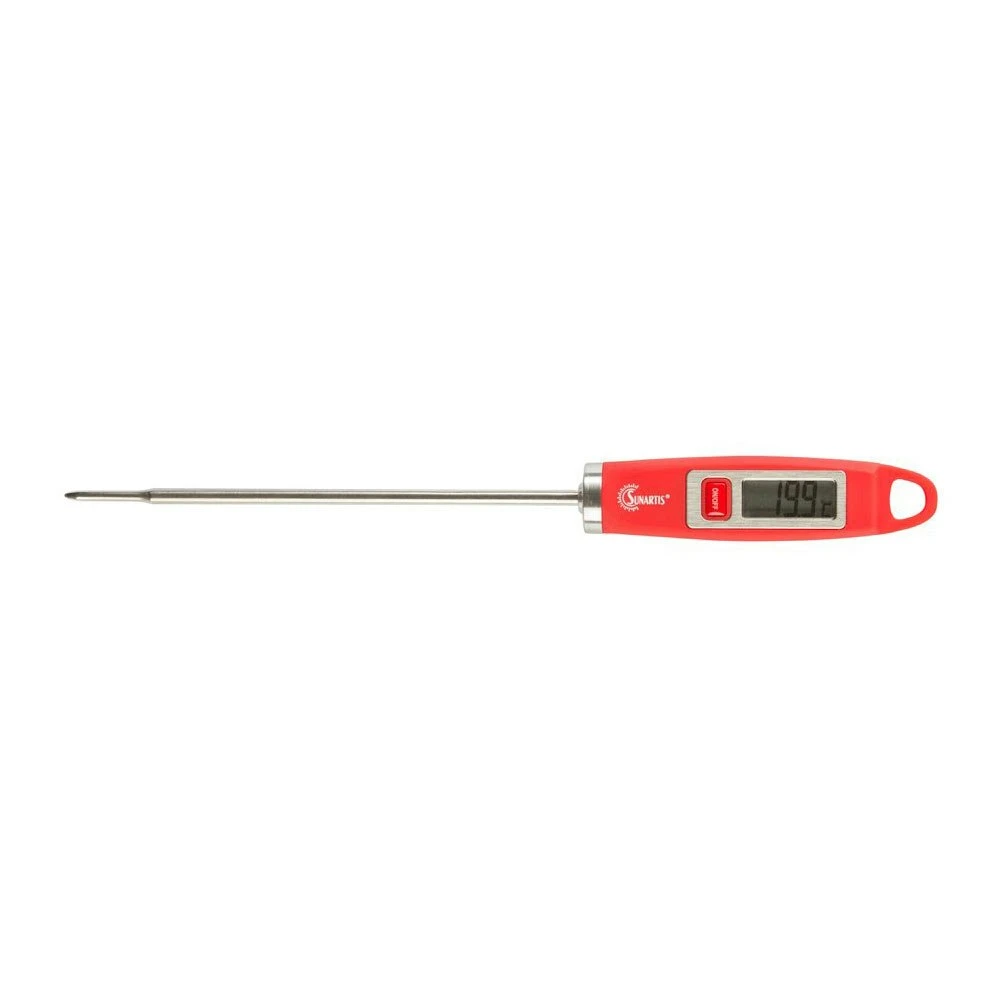 Mingle Digital Cooking Thermometer, Red 3 Mingle Digital Cooking Thermometer, Red