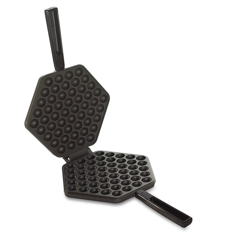 Nordic Ware Hong Kong Eggette Waffle, Black 3 Nordic Ware Hong Kong Eggette Waffle, Black