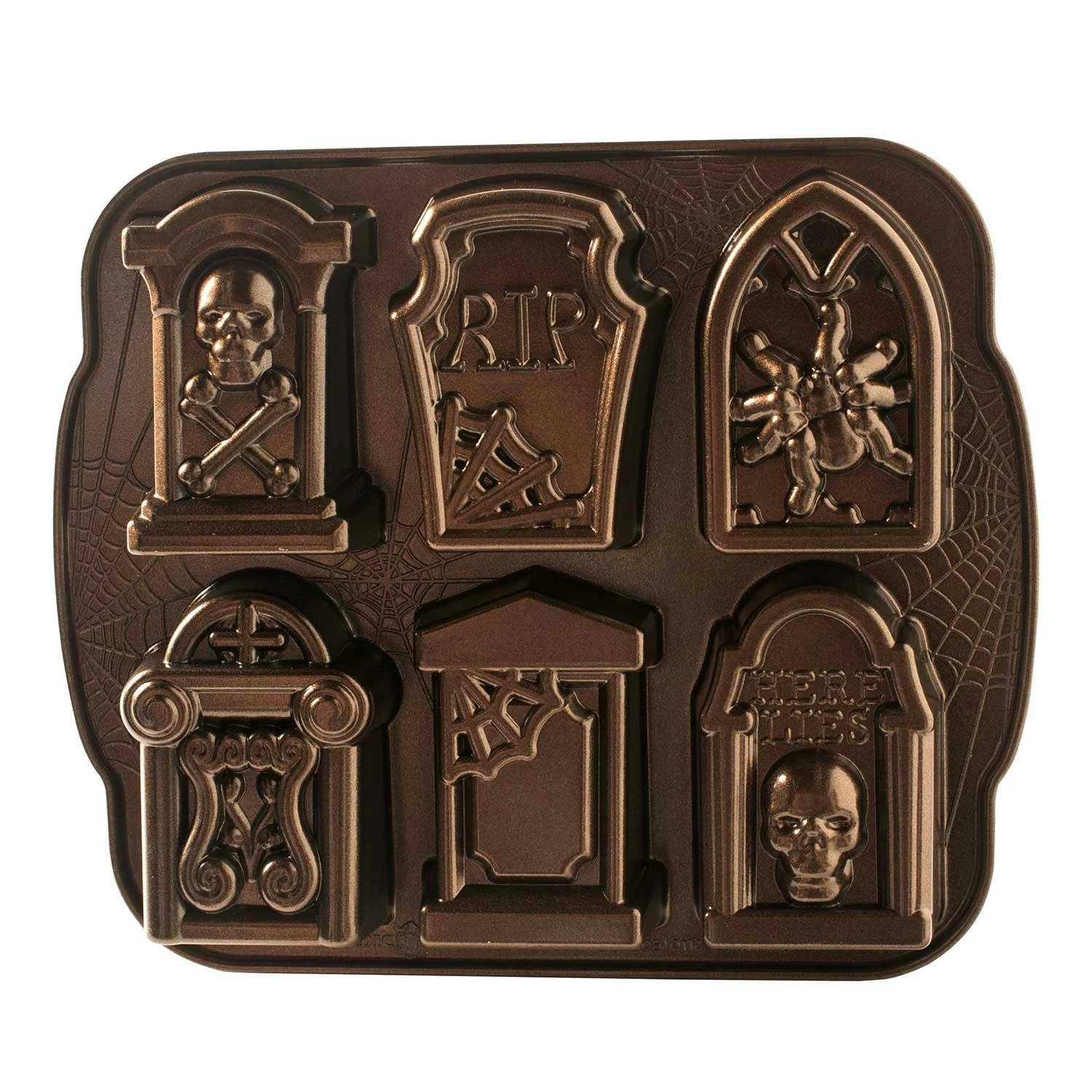 Nordic Ware Tombstone Cakelet Bakvorm 3 Nordic Ware Tombstone Cakelet Bakvorm