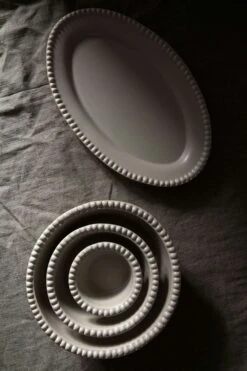 Daria Kom 18 Cm, Cotton White -Keukengerei Winkel potteryjo daria kom 18 cm 49