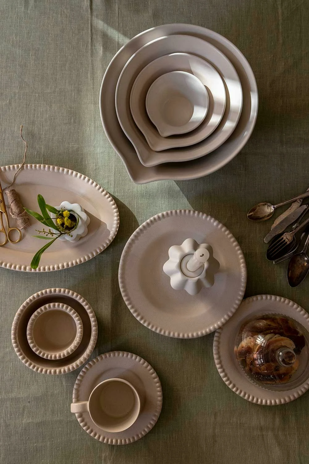 Peep Kom 27 Cm, Linen 5 Peep Kom 27 Cm, Linen - Afbeelding 3