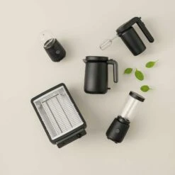 RIG TIG Foodie Electric Coffee Grinder, Black -Keukengerei Winkel rig tig by stelton foodie electric coffee grinder 22