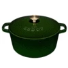 Gietijzeren Pot 4,4 L, Shiny Green