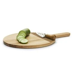 Sagaform Nature Round Cutting Board, Oak -Keukengerei Winkel sagaform nature round cutting board oak 6