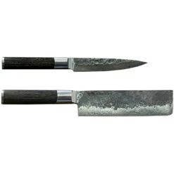 Satake Kuro Messenset Pak Van 2 Nakiri 18 Cm & Petty 11 Cm