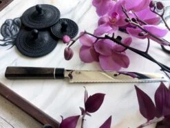 Gin'Iro Gyuto Broodmes, 22 Cm -Keukengerei Winkel senzo giniro gyuto broodmes 22 cm 6