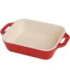 Staub Gratin Dish, Medium, Cherry -Keukengerei Winkel staub gratin dish cherry 2