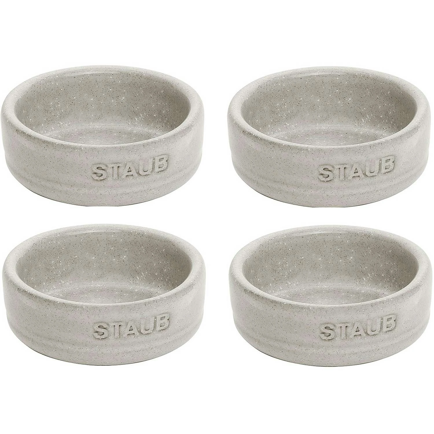 Staub New White Truffle Komset Pak Van 4 3 Staub New White Truffle Komset Pak Van 4