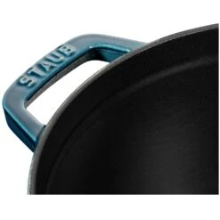Staub Cocotte Rond 26 Cm 5,2 L, Petrolblauw -Keukengerei Winkel staub staub cocotte rond 7