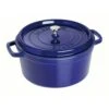 Staub Round Casserole In Cast Iron 6,7 L, Dark Blue