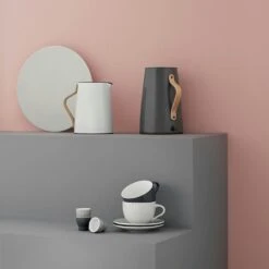 Stelton Emma Elektrische Waterkoker 1,2 L, Grijs -Keukengerei Winkel stelton emma electric kettle 12 l 23