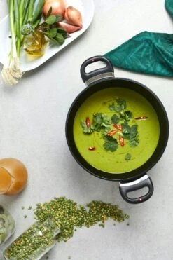 XD Braadpan Met Glazen Deksel Inductie, 24 Cm -Keukengerei Winkel swiss diamond xd braadpan met glazen deksel inductie 1