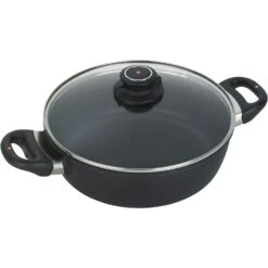 XD Braadpan Met Glazen Deksel Inductie, 24 Cm