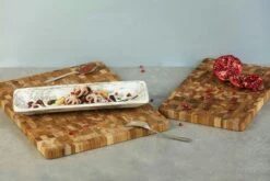 Snijplank, 26x36 Cm -Keukengerei Winkel teakhaus snijplank 11